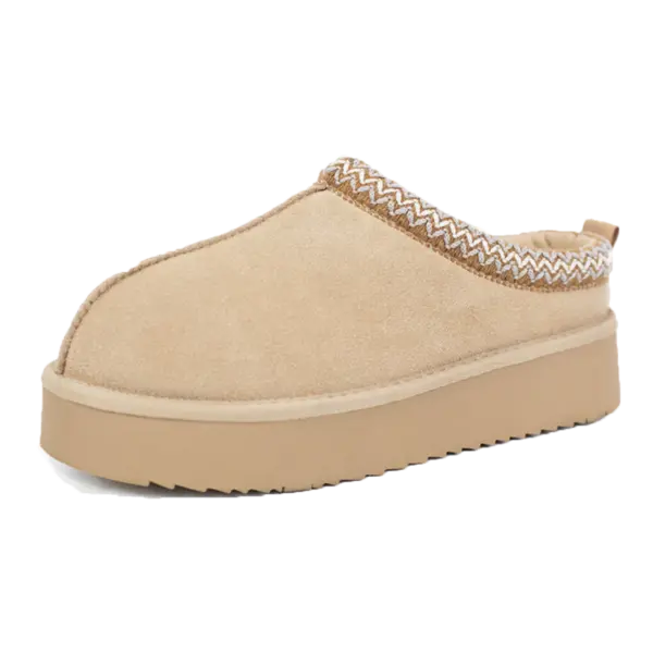 Braided Platform Slipper Shoes